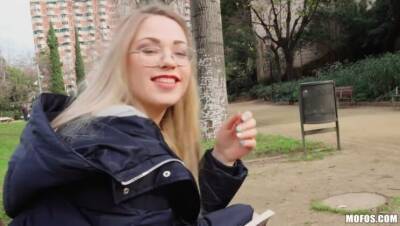 Erik Everhard - Selvaggia - Blonde Nerd Loves Public Fucking - porntry.com