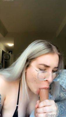 jenbretty sucking a dildo - drtuber