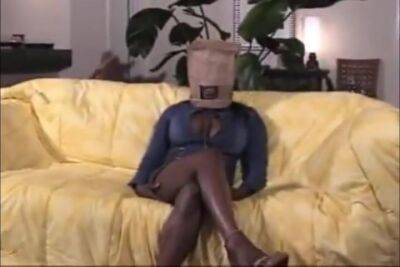 Hot Black Milf Fucked With A Paper Bag Over Her Face - hotmovs.com