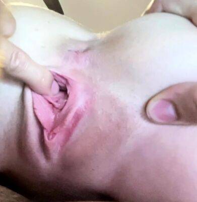 Blonde amateur MILF pov toys fingering shaved cunt - drtuber