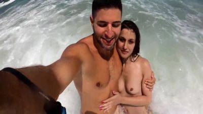 Having Fun With Hot Italian Girl In A Nude Beach 5 Min With Antonio Mallorca - hclips - Italy