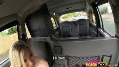 Rebecca More - Antonio Black and Rebecca More get wild in a hot interracial taxi ride - sexu.com - Britain
