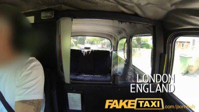 Lee - British bombshell Rio Lee gets wild with her big tits and perfect moves in a fake taxi - sexu.com - Britain