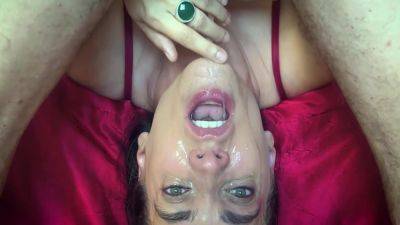 Upside Down Deep Throat With Balls In Face - Mila Red Rabbit 15 Min - upornia