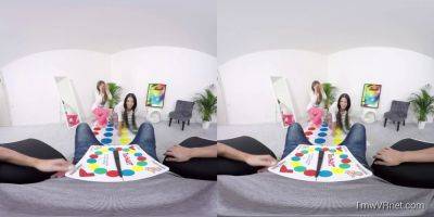 Lovenia Lux and Sophie Luuna's steamy POV 3some in virtual reality - sexu.com
