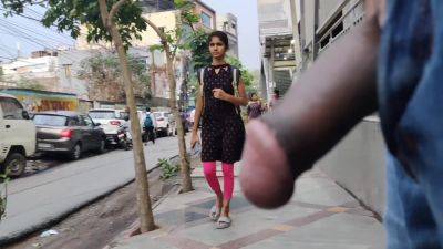 flashing my dick at metro station - hclips - India