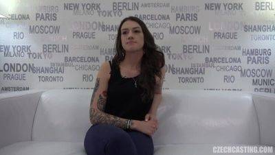Superior Jolana: The Inked Brunette with Petite Charms - porntry.com - Czech Republic