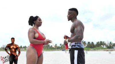 Bubble Butt Has A South Beach Hook-up For Some Bbc - Quincy Roee - hotmovs.com