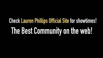 Lauren Phillips - Lauren Phillips - Carmen Valentinas Femdom & Lesdom ! 5 Min - hotmovs.com