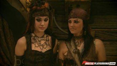 Sasha - Sasha Grey - Sasha Grey And Emily Bruni In Pirates 2 - upornia